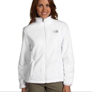 Women’s The North Face Osito Jacket Fleece White-Medium